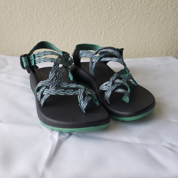 Chaco Shoes - Chaco ZX/2 Dagger Sandal Purple/Green Sz 8